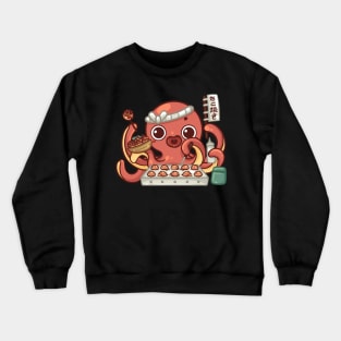Takoyaki Tako the Octopus Crewneck Sweatshirt